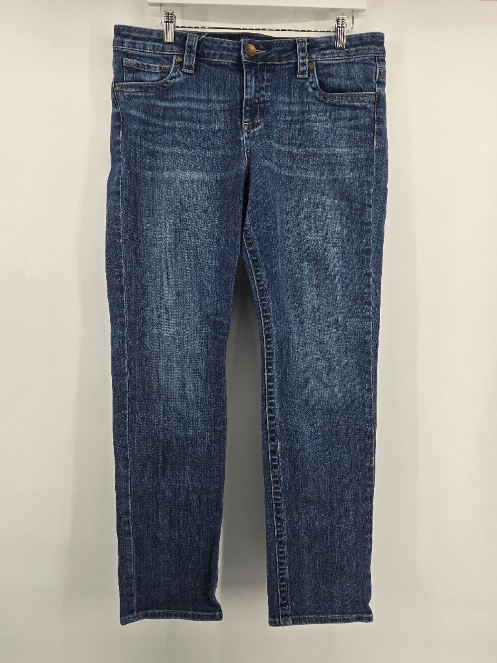 Kut from the Kloth Stevie Straight Leg 31" - 12 Medium Wash Blue